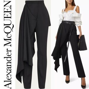 Alexander McQueen Side Drape Pant